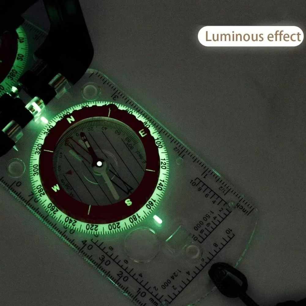 New Luminous Outdoor Compass F - Map Compass Orienteering review and price