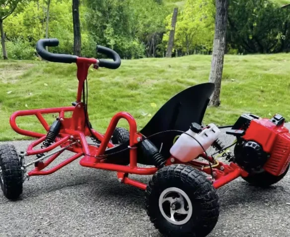 New 80CC Gas Pedal Go Kart All - Outdoor Adventure Utv review and price