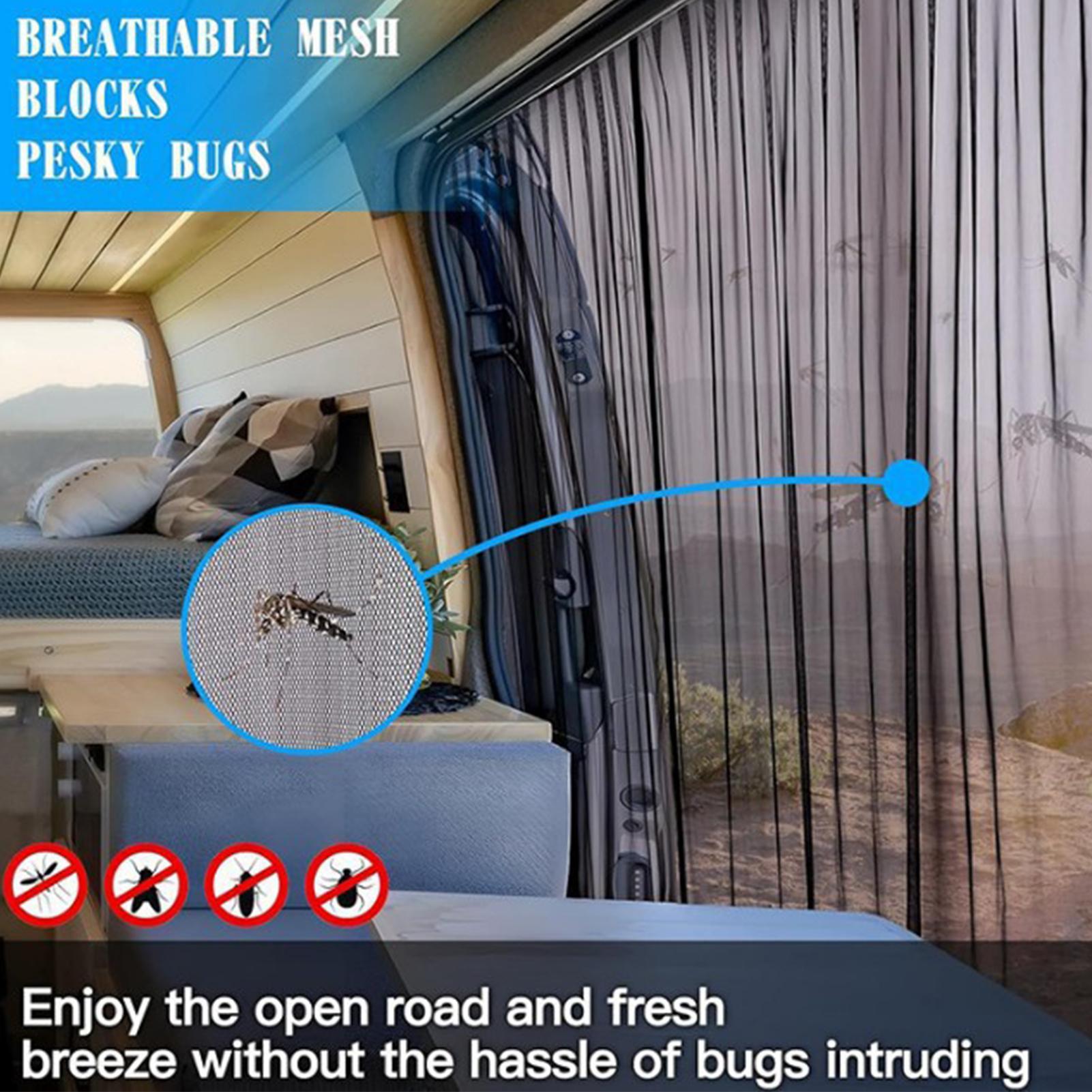 Magnetic Door Screen For Van U - Outdoor Adventure Rv review and price
