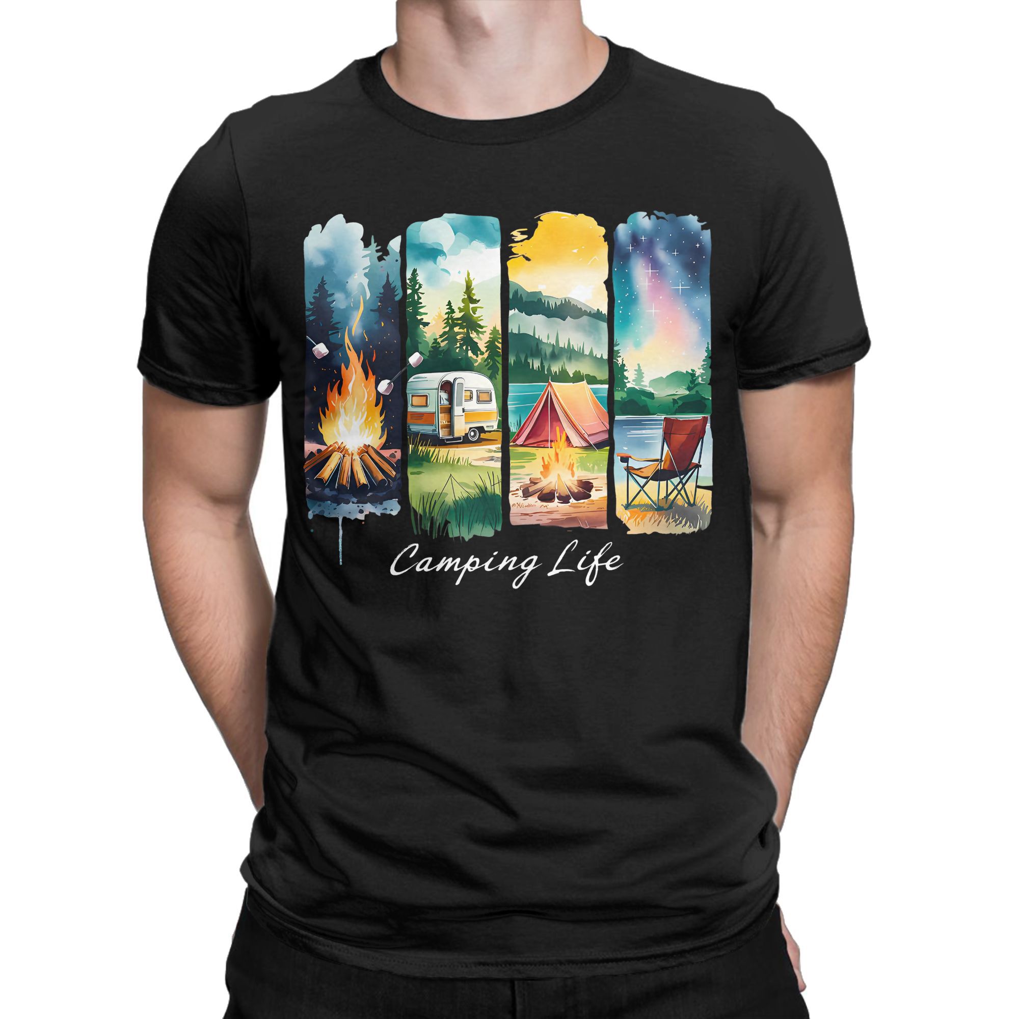 Camping Life T-Shirt RV Tent C - Outdoor Adventure Rv review and price