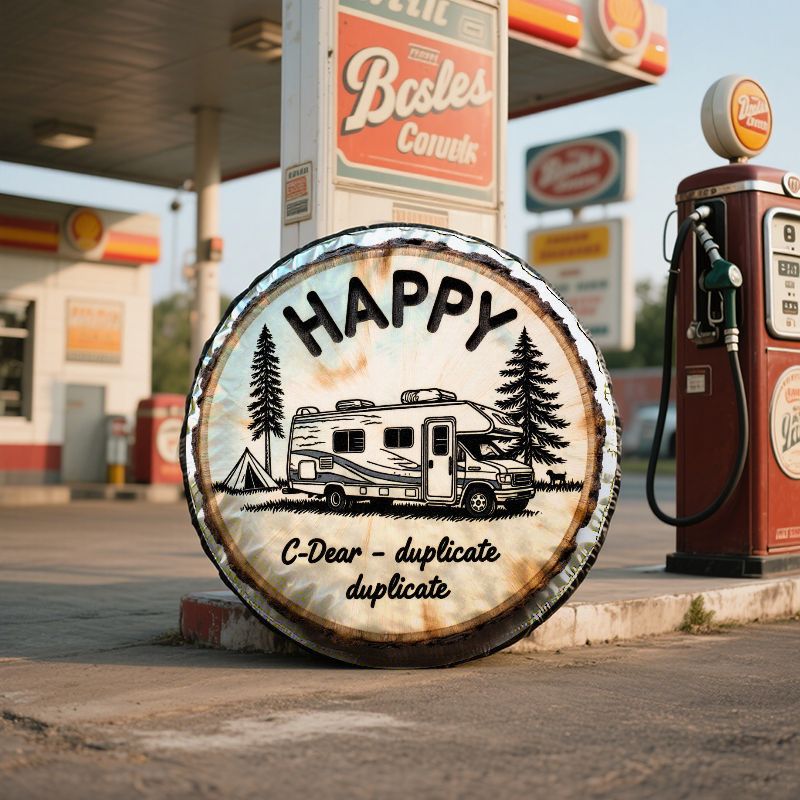 HAPPY RV Camping Theme Polyest - Outdoor Adventure Rv review and price