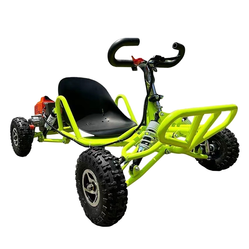 New 80CC Gas Pedal Go Kart All - Outdoor Adventure Utv review and price