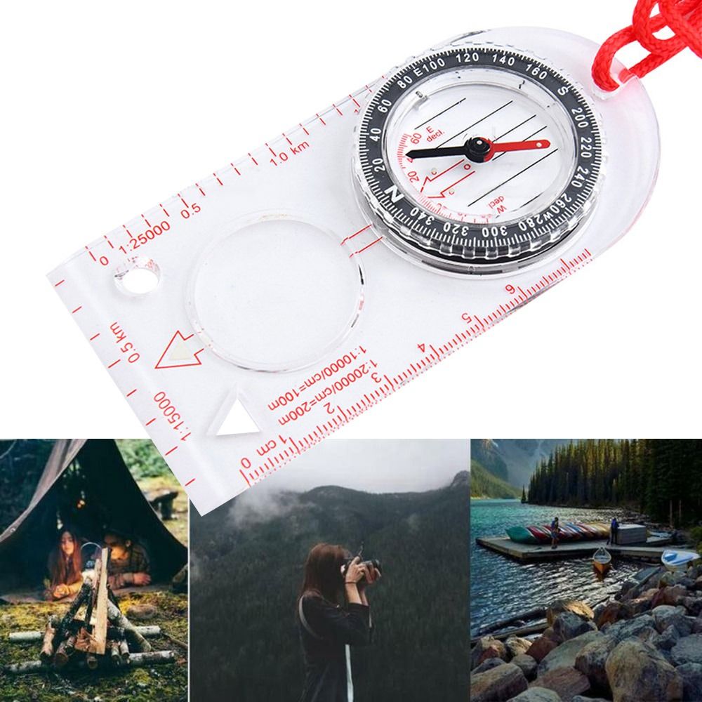 New Acrylic Map Ruler Compass  - Map Compass Orienteering review and price