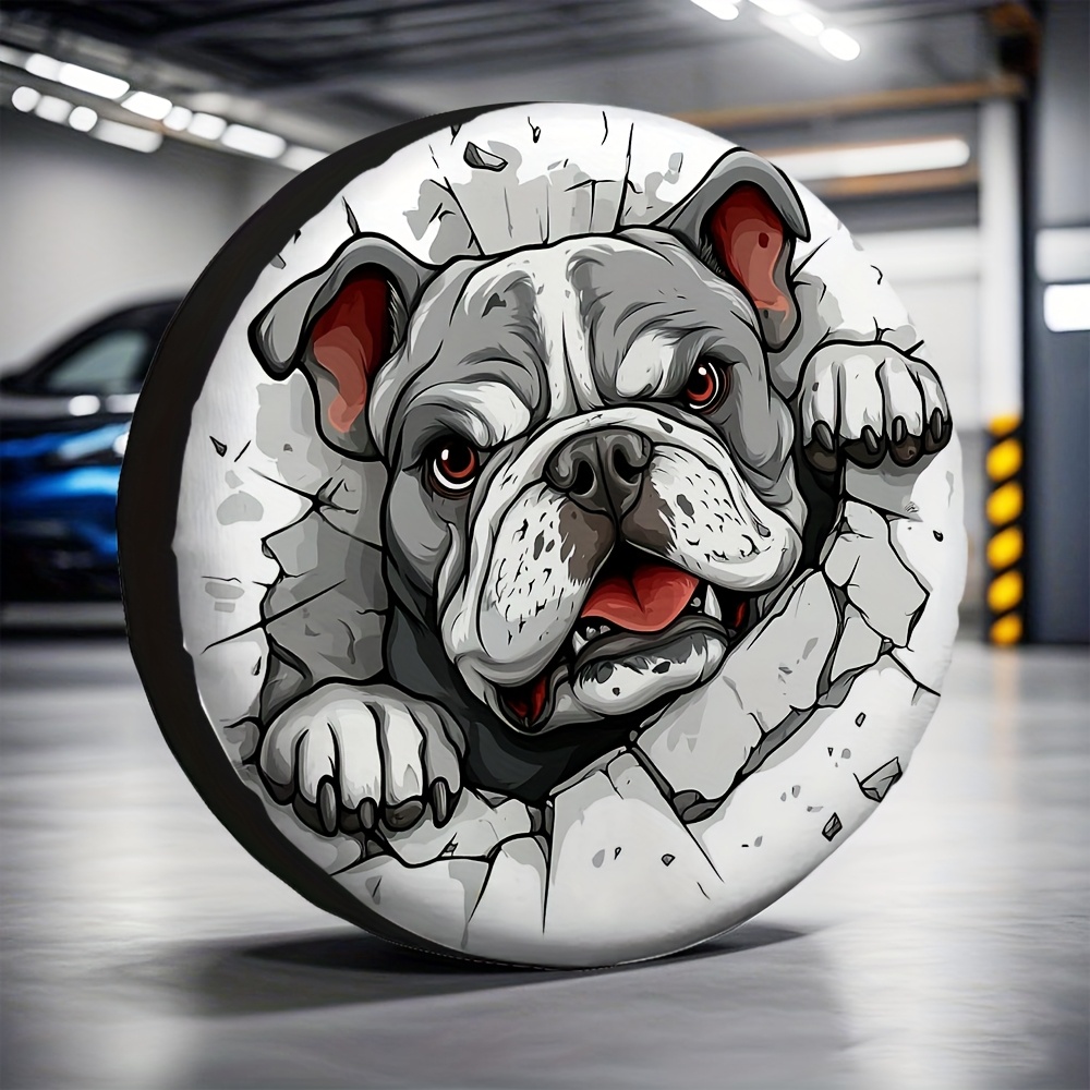 1pc Bulldog RV Wheel Cover - D - Outdoor Adventure Rv review and price